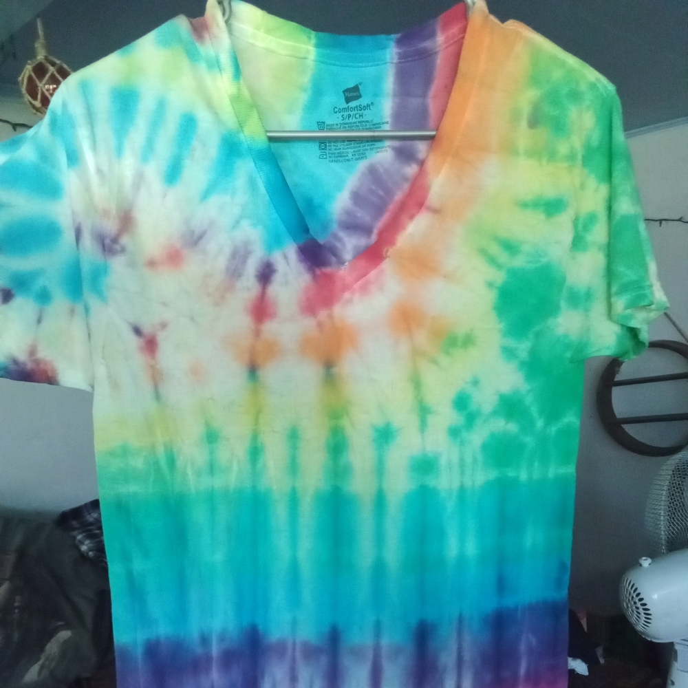 Hand dyed unisex t-shirt